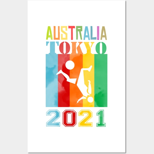 Australian Tokyo 2021 Wall Art by jaml-12